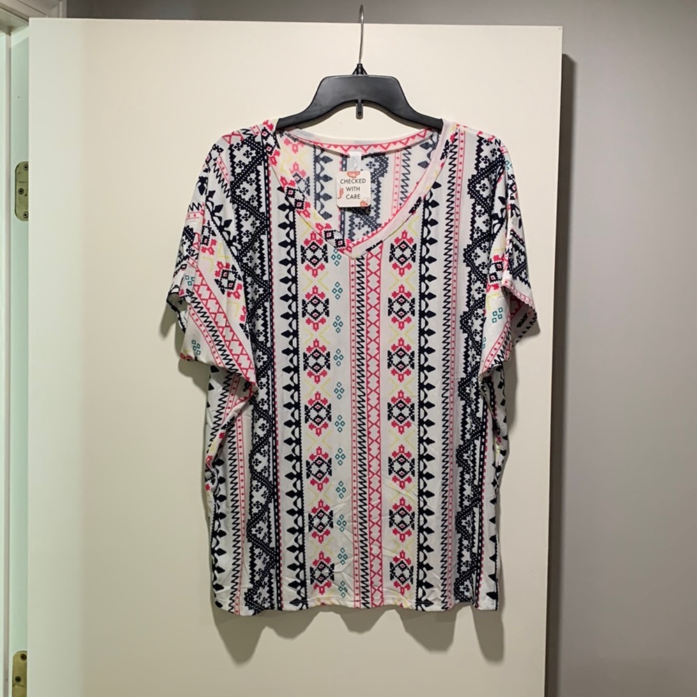 Honeyme Aztec Dolman Top